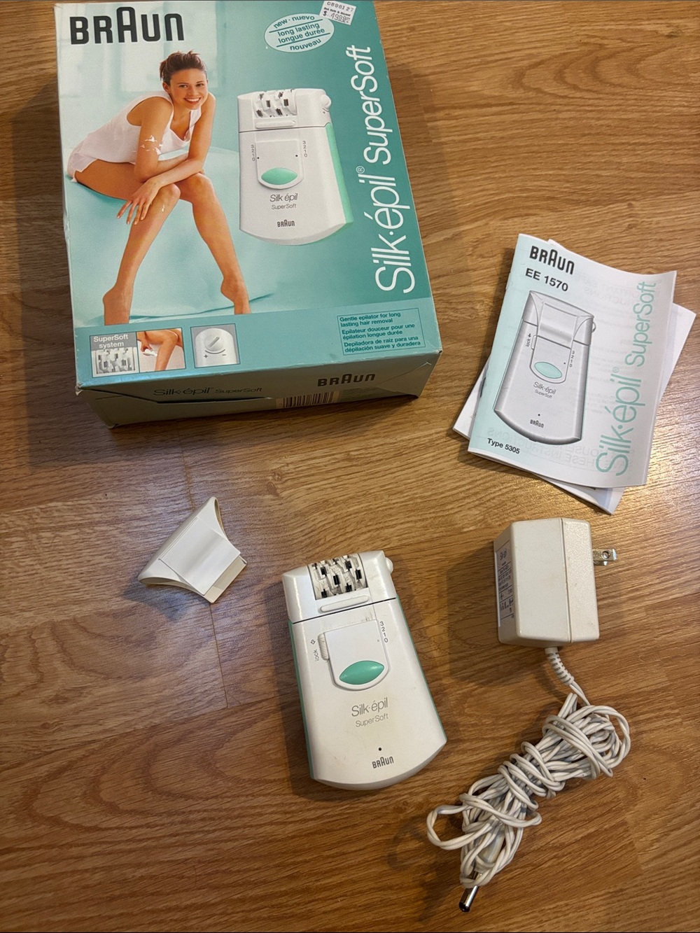 Braun Silk-épil SuperSoft Epilator model EE 1570